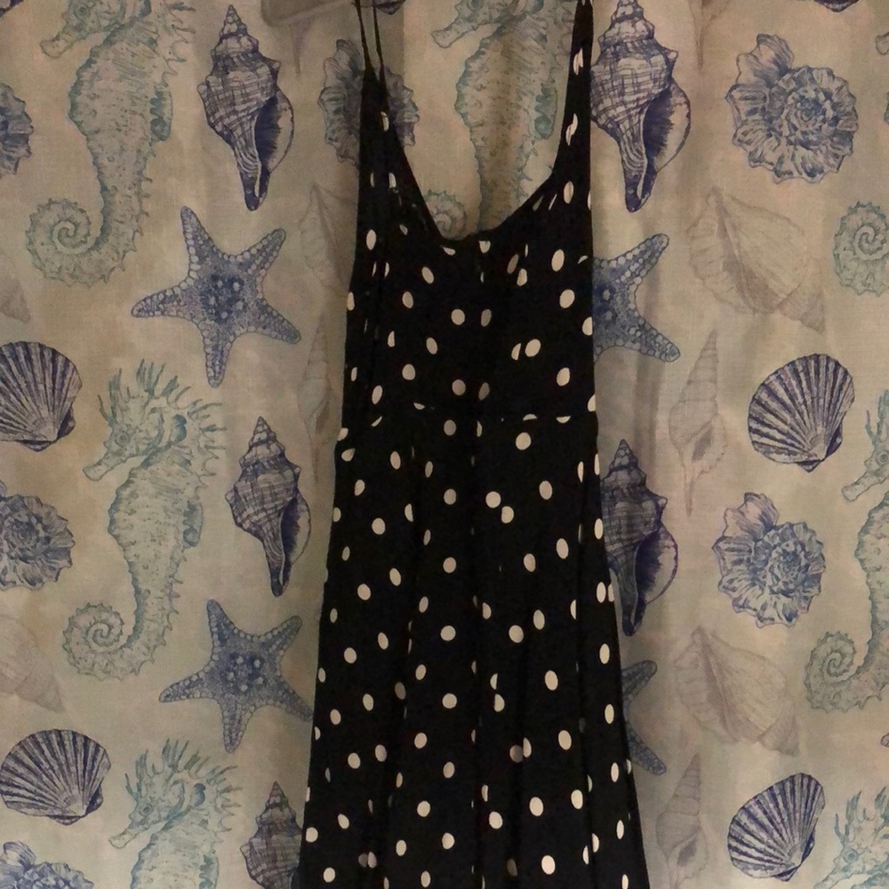Black and White Polka Dot Dress